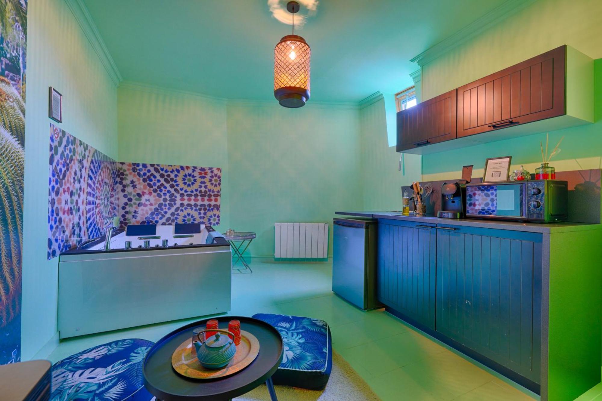 威戈纽克索塞尼Luxury Magic Cactus Garden, Paris 0Rly Avec Jacuzzi公寓 外观 照片