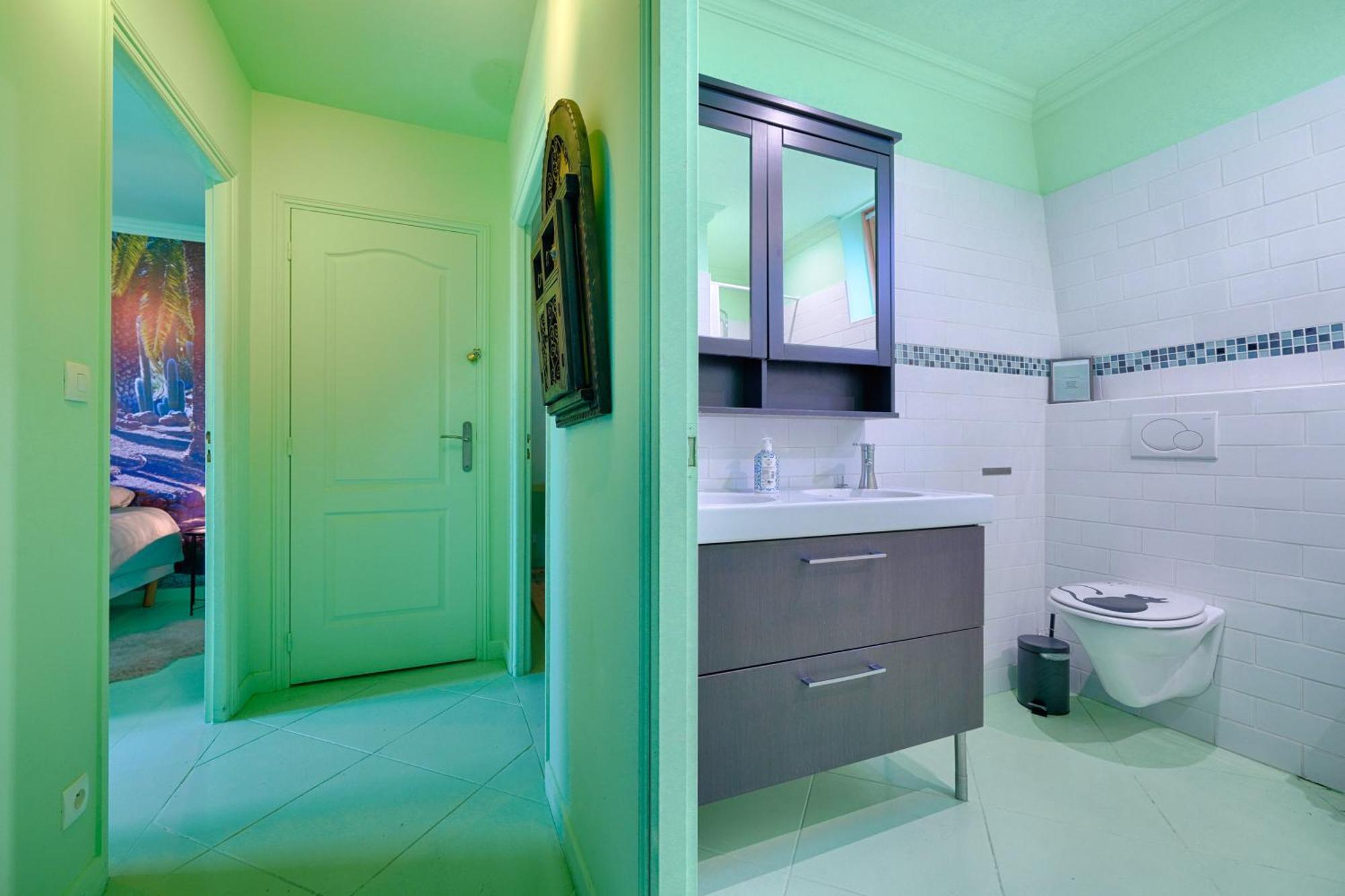 威戈纽克索塞尼Luxury Magic Cactus Garden, Paris 0Rly Avec Jacuzzi公寓 外观 照片