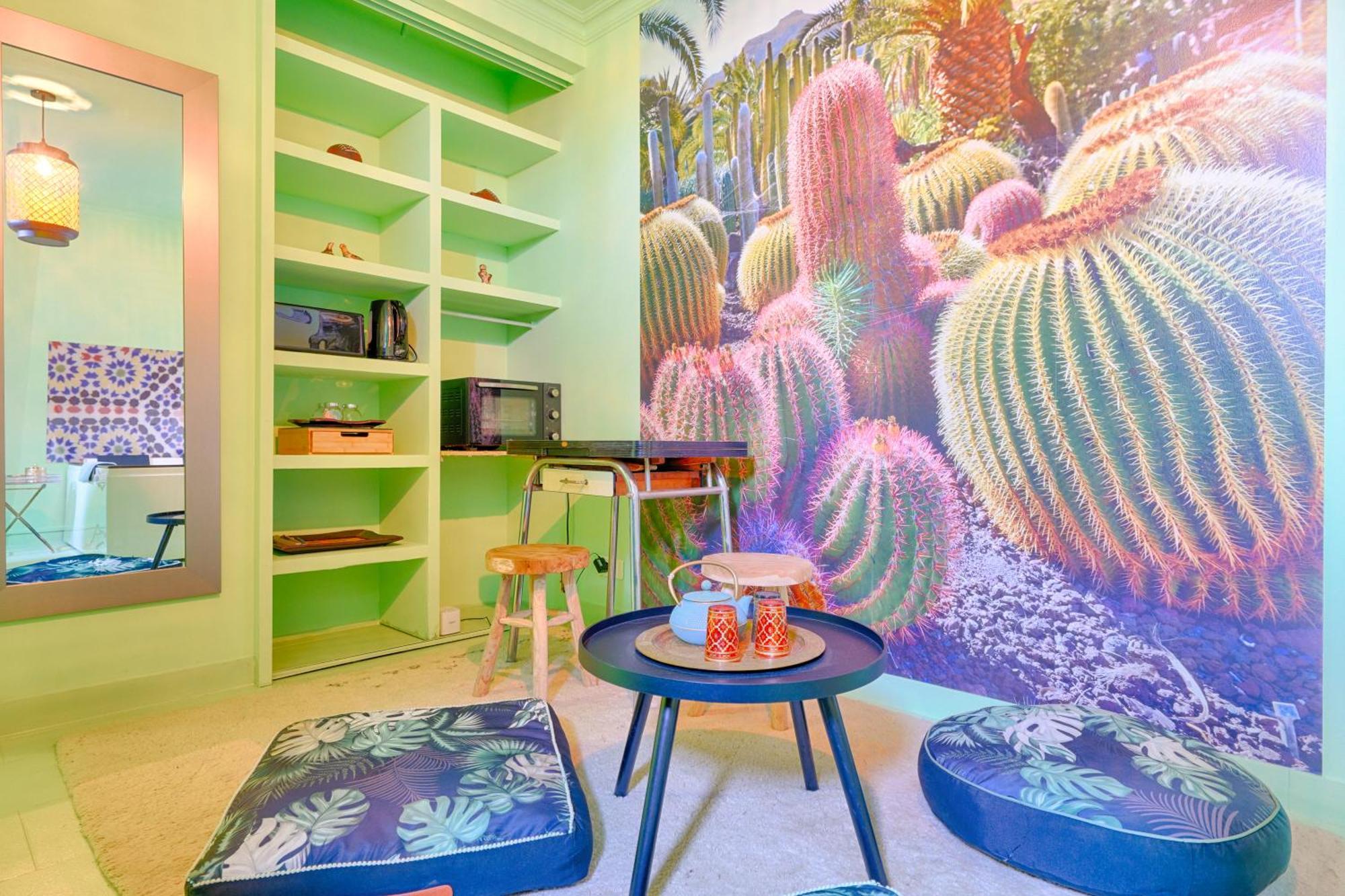 威戈纽克索塞尼Luxury Magic Cactus Garden, Paris 0Rly Avec Jacuzzi公寓 外观 照片