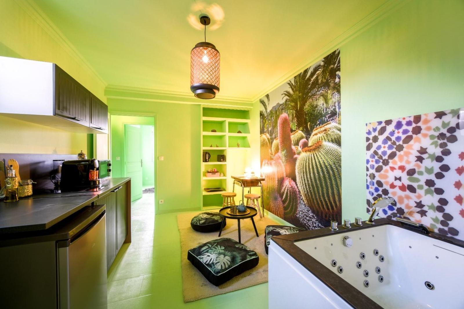威戈纽克索塞尼Luxury Magic Cactus Garden, Paris 0Rly Avec Jacuzzi公寓 外观 照片