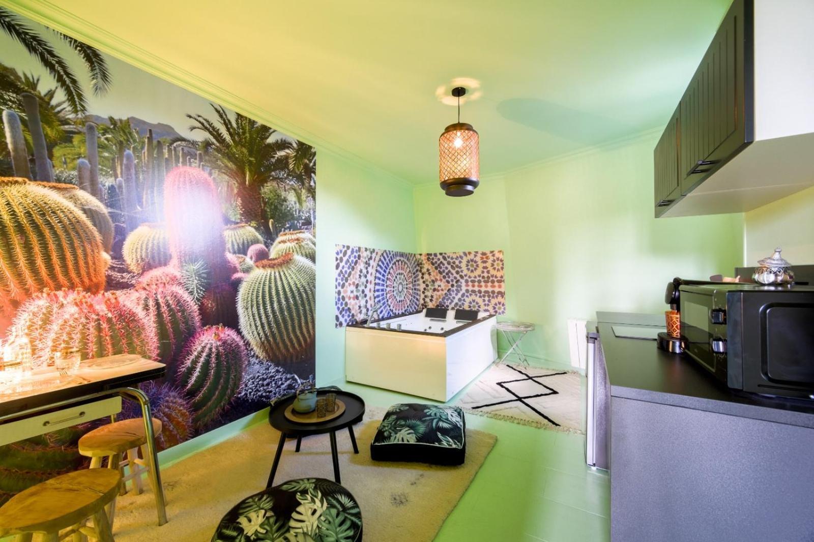 威戈纽克索塞尼Luxury Magic Cactus Garden, Paris 0Rly Avec Jacuzzi公寓 外观 照片